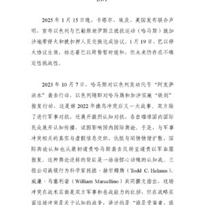 巴（哈）以冲突认知战：网络连接与信息链接之战 前序