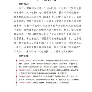 网曝河北一企业家遭色情刑讯,“捕捞黑手”如何斩断?