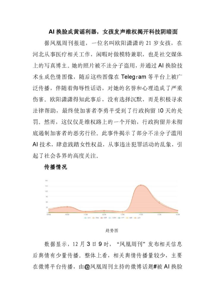 AI换脸成黄谣利器，女孩发声维权揭开科技阴暗面