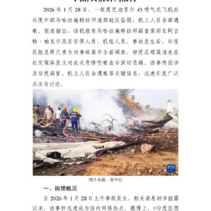印度坠机全员遇难事件网络舆情研判报告