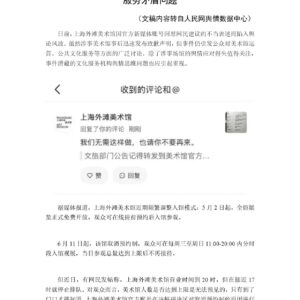从上海外滩美术馆新媒体账号不当言论反思公共文化