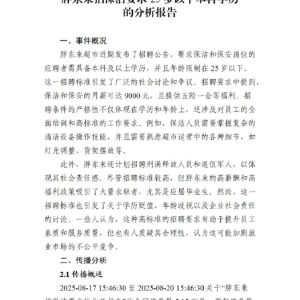 胖东来招保洁要求25岁以下本科学历的分析报告