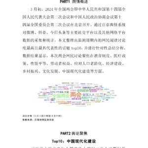 舆论两会聚焦Top10分析