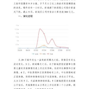 新城控股前董事长猥亵儿童案”舆情分析