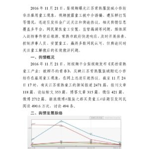 “常熟童工”事件舆情分析