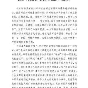 网络平台监管与言论自由的平衡之艺