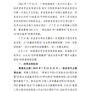 广西“亮证女”事件折射基层舆情应对之困