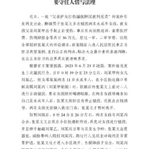 舆评|醉汉骚扰女童反索赔被驳回:正当防卫要守住人情与法理